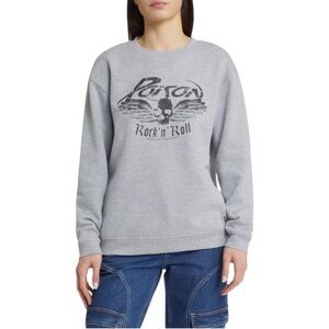 🤍 euc | vinyl icons | poison graphic sweatshirt